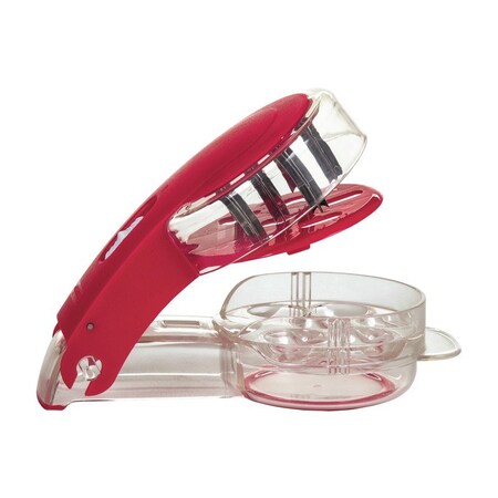 Progressive Prepworks Red/Clear Plastic Cherry Pitter 6 Cherries GPC-5100